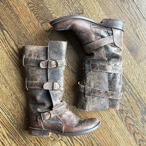 Steve Madden Distressed Boots